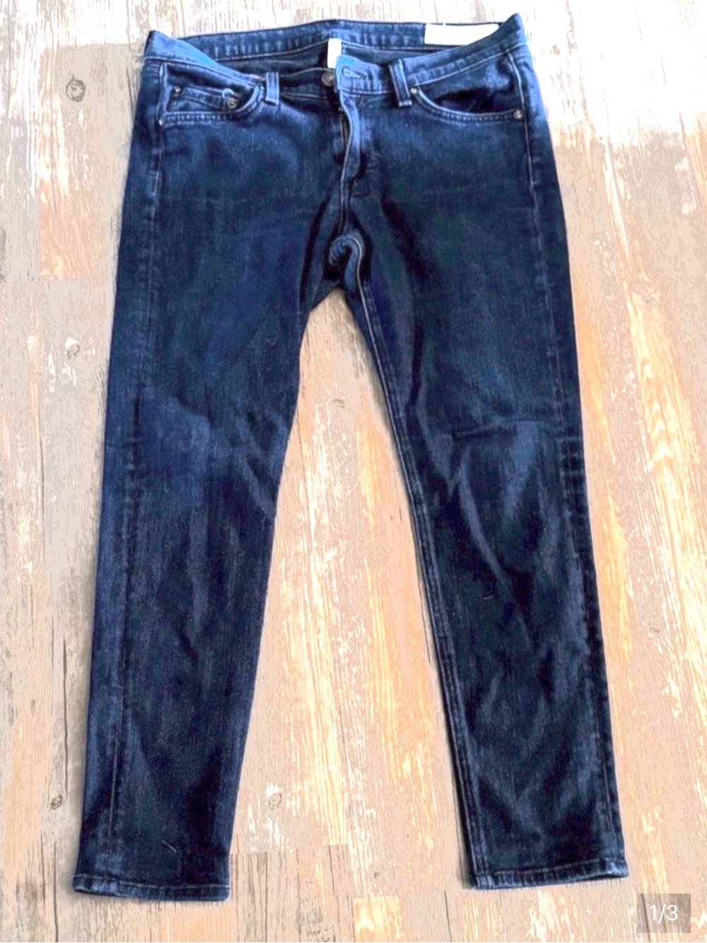 Rag & Bone Capri Dark Wash Jeans Size 29